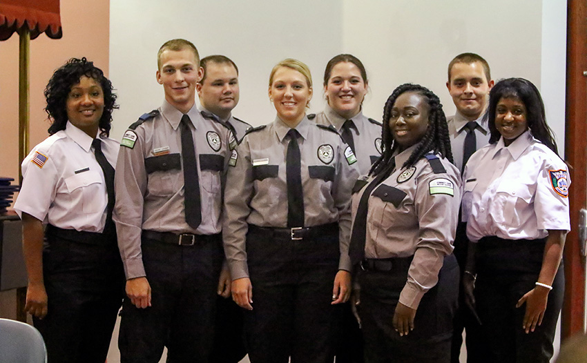 Â» Criminal Justice Academy Graduates Eight New Corrections