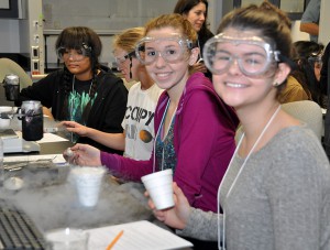 Liquid Nitrogen, 2 girls