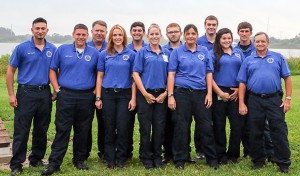 EMT Graduates, from left: Noel Reynoso, Corey Amundsen, Mike Lightsey, Brandy Landers, Felipe Soto Jr., Rachel Lee, Seth Todd, Tia Hodges, Hunter Allen, Arin Johnson, and Joe Walker. Not pictured: Briana Greene, Blaine Parketon, and Daniel Torres.