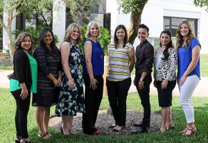 From left: Maria Guadalupe Ruiz, Janet Velasco, Nikki Atterberry, Nancy Jaramillo, Sofia G. Chong, and Blanca R. Cendejas