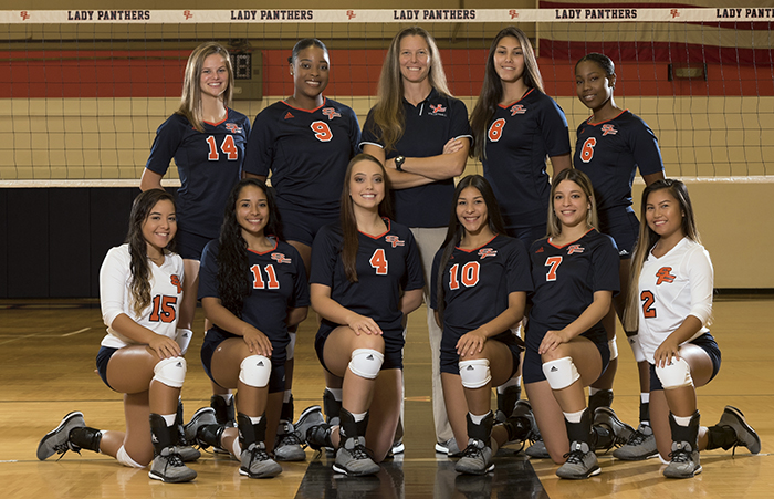 The 2018 Lady Panthers Volleyball Team