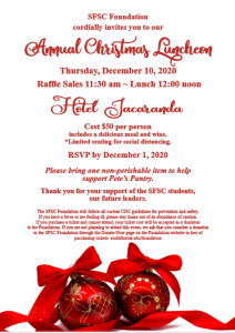 Foundation Christmas Luncheon Invitation Image