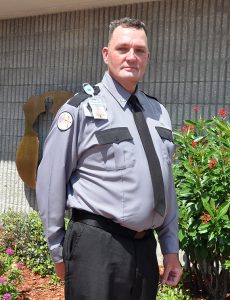 Photo of Roger Engle II at his SFSC Correction graduation