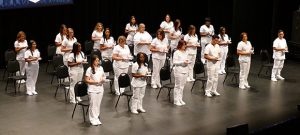 The Practical Nursing graduates