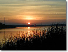 Sunset over Lake Glenda