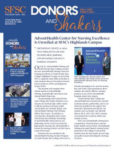 Click here to read the SFSC Foundation's Fall 2022 newsletter.