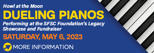 Howl at the Moon is performing Dueling Pianos at the SFSC Foundation's Legacy Showcase and Fundraiser on Saturday, May 6, 2023. Click here for more information about the event.