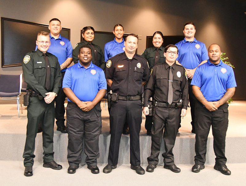 Ten students graduated from Basic Law Enforcement Academy and Cross Over to Basic Law Enforcement Academy on June 8, 2023, at the SFSC Highlands Campus.