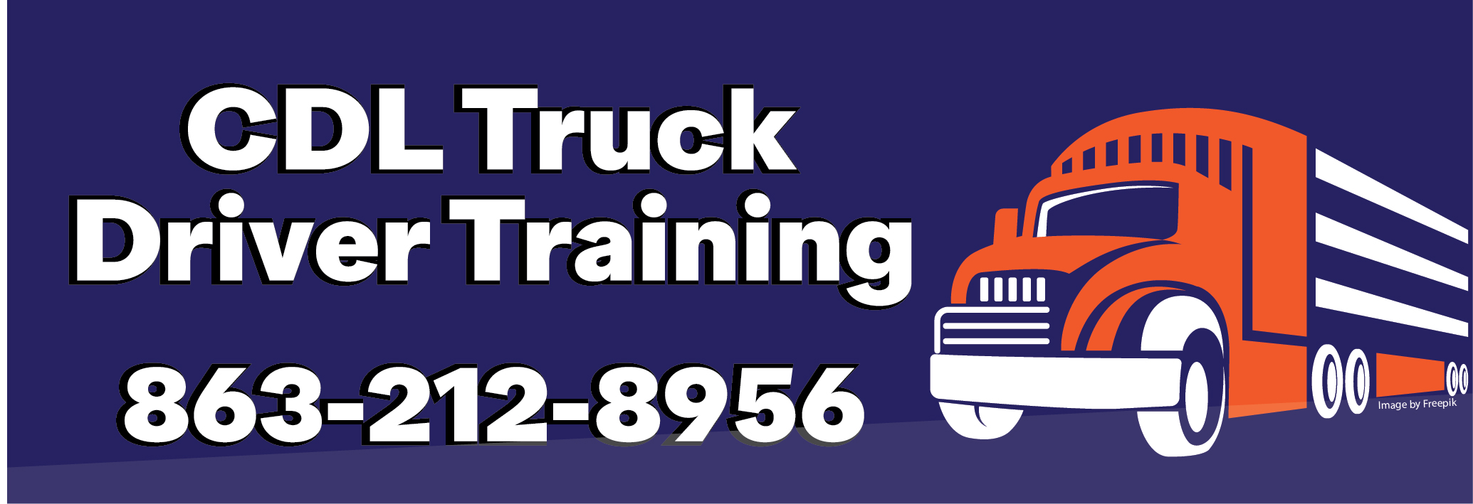 CDL Truck Driver Training: 863-212-8956