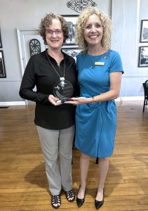 Dr. Kate Calvin and Jamie Bateman
