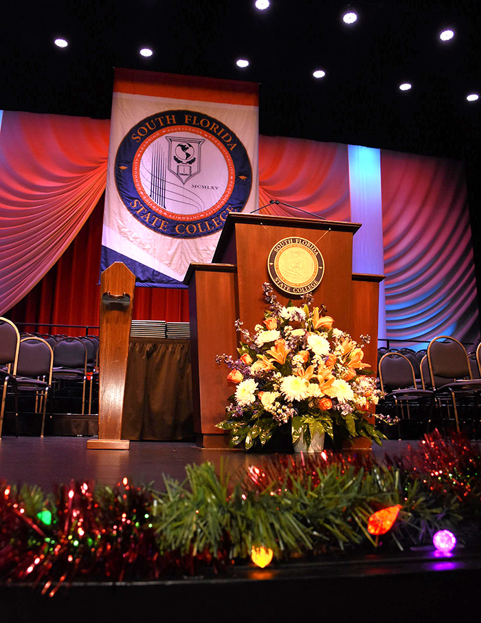 Commencement stage