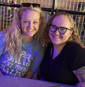 Emily Vickers and Kayln Baker