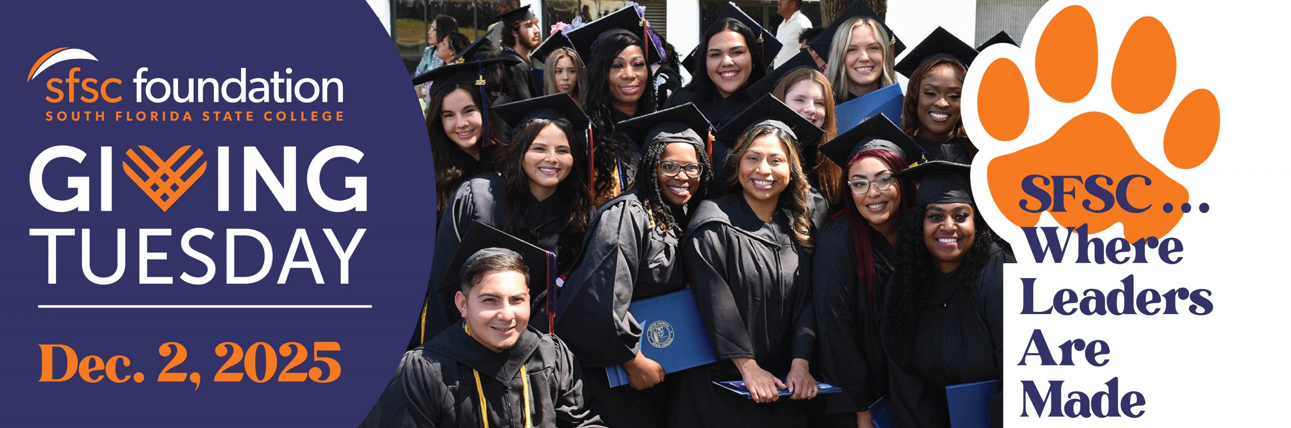 Giving Tuesday, Dec. 2, 2025