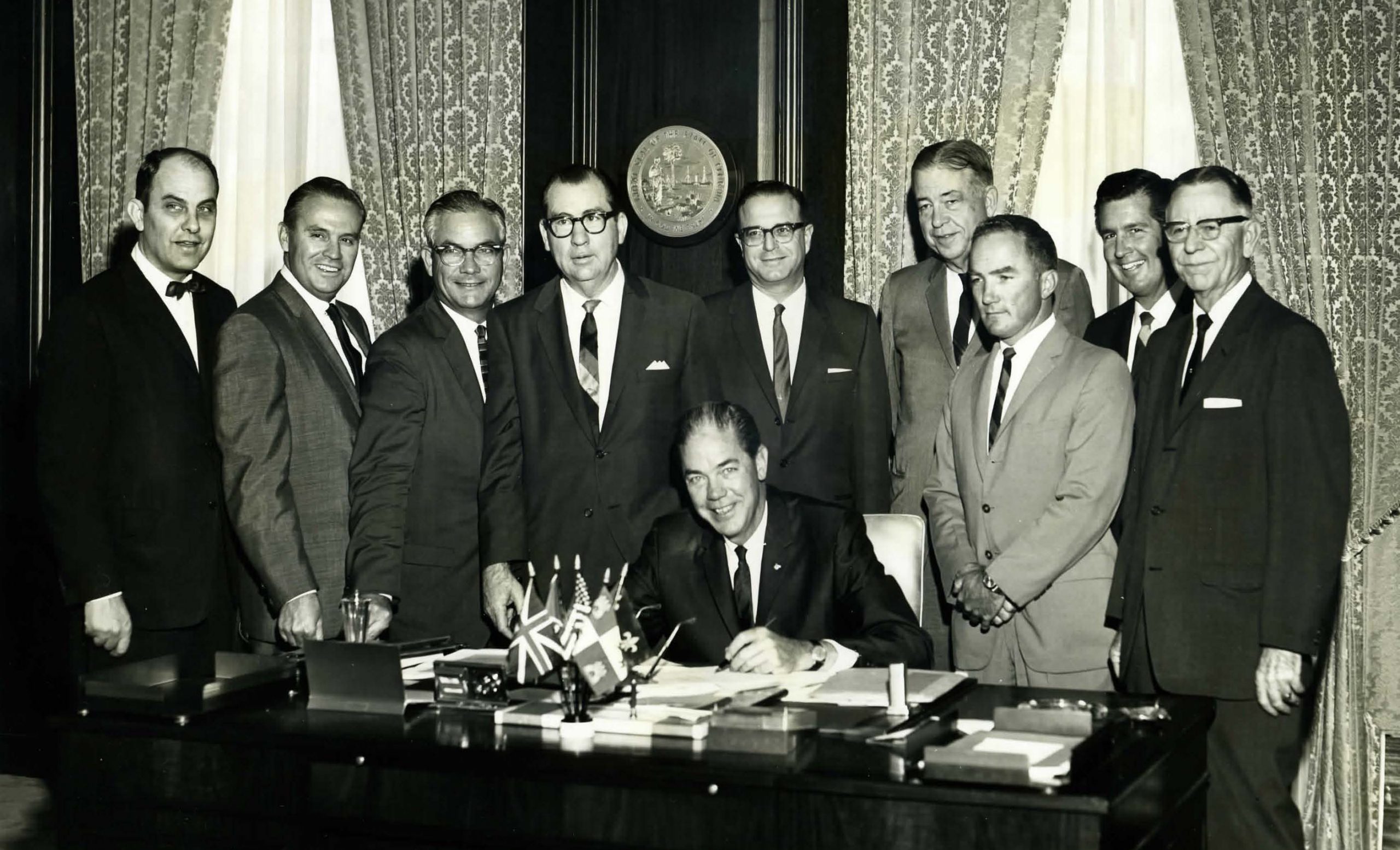 Signing of Charter, Auth. Establishment of SFJC