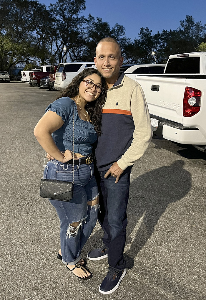 Glarysvette and Edwin Delgado