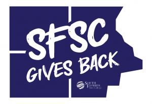 SFSC Gives Back logo 2026