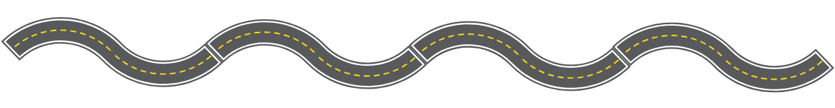 Windy road graphic